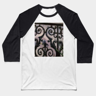 View from a Balcony by Gustave Caillebotte Baseball T-Shirt